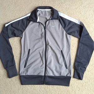 Nike Gray Zip Sweatshirt